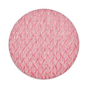 Kim Seybert Basketweave Placemat Pink 15”